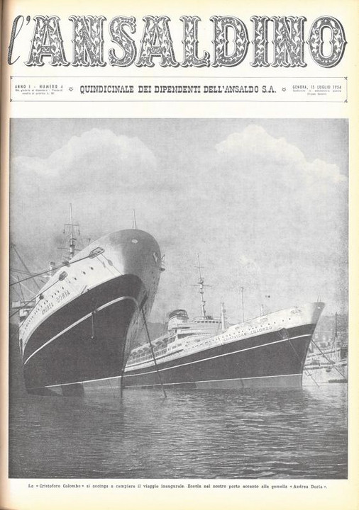 L&#039;Ansaldino, n. 4, 1954